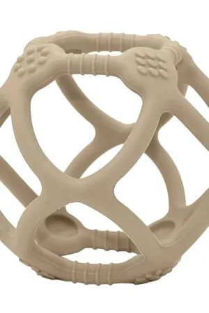 Petit Monkey Bijtbal - Silicone - Taupe Nieuw