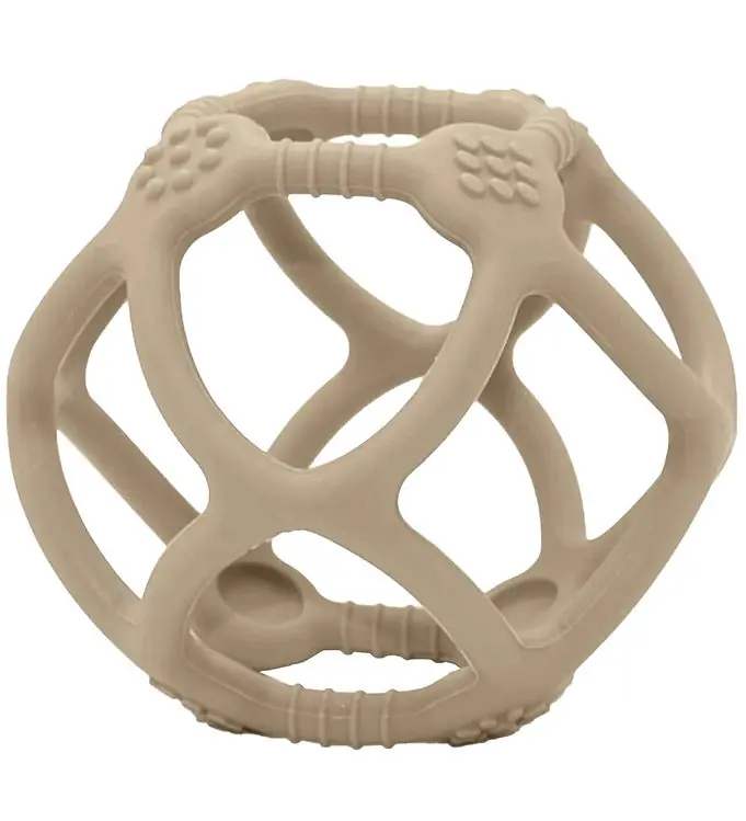 Petit Monkey Bijtbal - Silicone - Taupe Nieuw