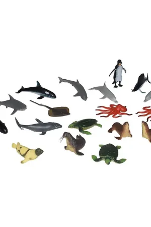 Goedkoop Wild Republic Speelfiguren - Nature Tube - 18 st. - Waterdieren