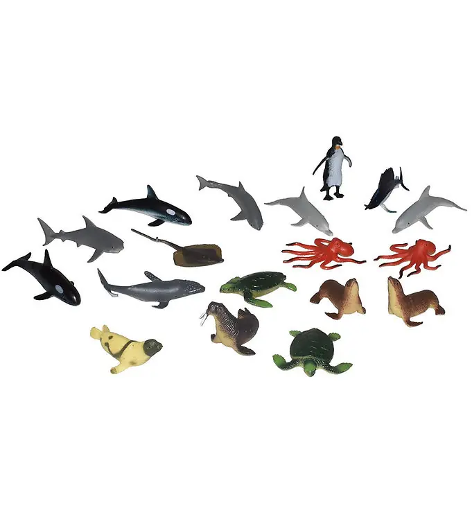 Goedkoop Wild Republic Speelfiguren - Nature Tube - 18 st. - Waterdieren