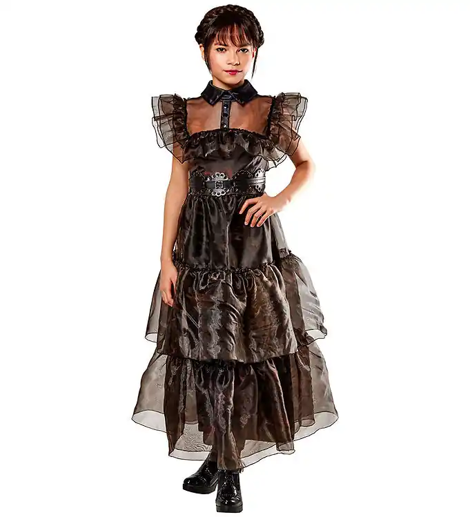 Bestseller Rubies Verkleedkleren - Wednesday Addams Deluxe Rave'N Dress
