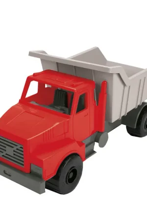 Alleen Vandaag Dantoy Vrachtwagen - 45 cm - Grijs/Rood