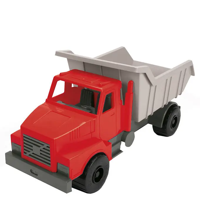Alleen Vandaag Dantoy Vrachtwagen - 45 cm - Grijs/Rood