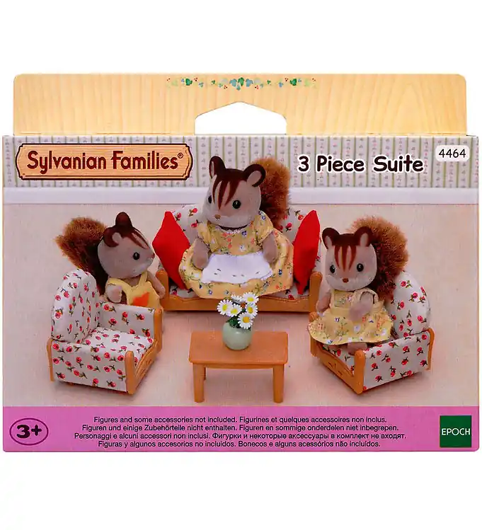 Favoriet Sylvanian Families - 3-delige suite - 4464