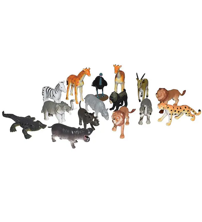 Wild Republic Speelfiguren - Nature Tube - 15 st. - Afrikaanse d Exclusieve Aanbieding