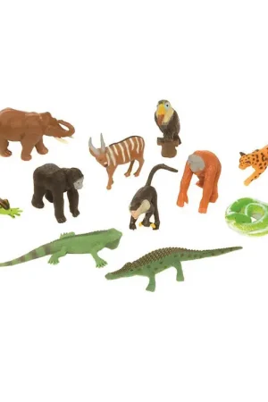 Korting Wild Republic Speelfiguren - Nature Tube - 12 st. - Dieren van h