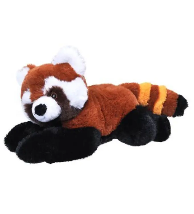 Exclusieve Aanbieding Wild Republic Knuffel - Ecokins - 12x23 - Rood Panda