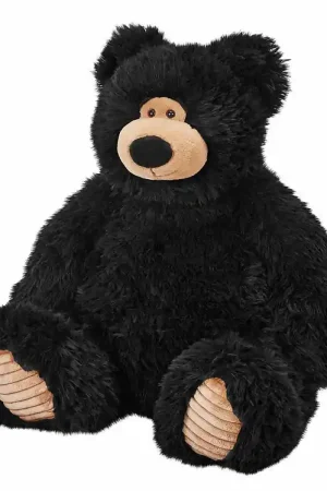 Wild Republic Knuffel - SnuggleLuvs - 35x40 - Zwarte beer Op = Op