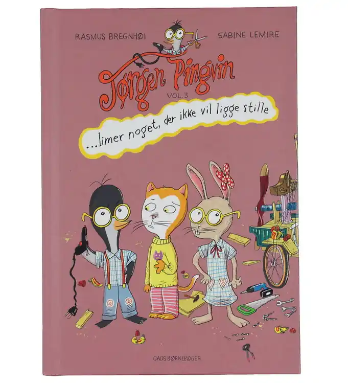 Gads Forlag Boek - Jørgen Penguin lijmt iets dat niet liegt Actieprijs