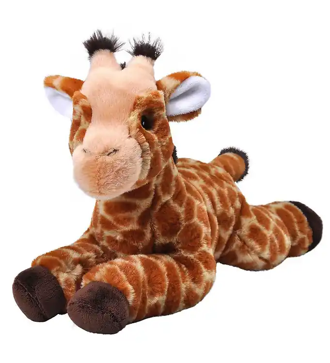 Laatste Versie Wild Republic Knuffel - Ecokins - 33x25 - Giraf
