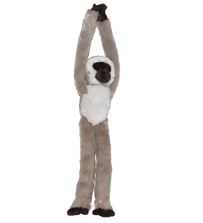 Wild Republic Knuffel - Hangend Aapje - 18x55 - Vervetabé Rechtstreeks Van De Fabrikant