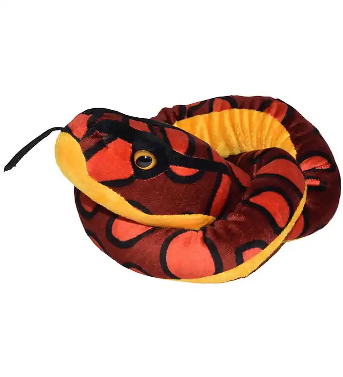 Wild Republic Knuffel - 137 cm - Rainbow Boa-slang Bestseller