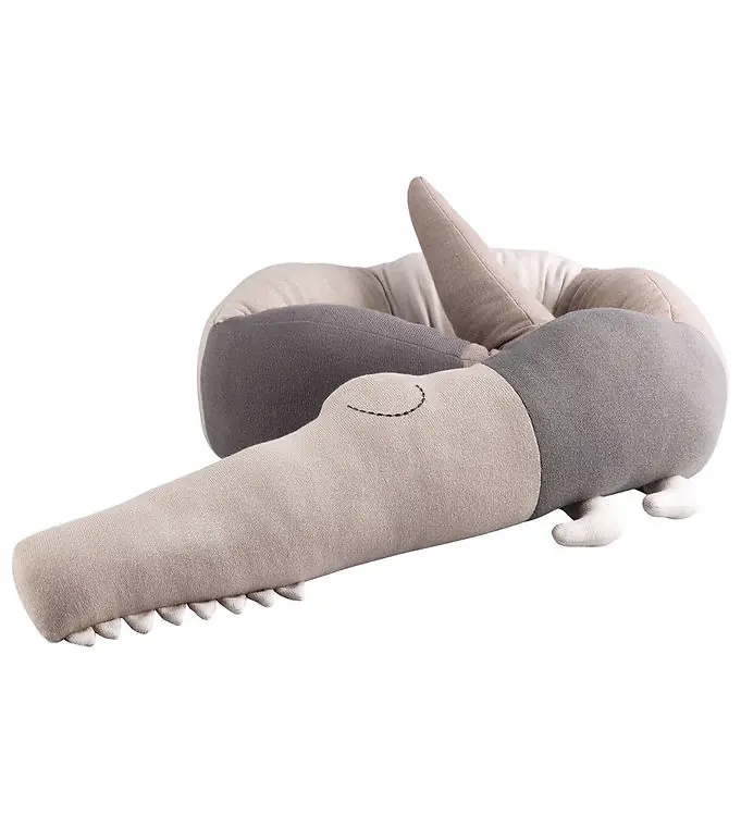 Sebra Kussen - Gehaakt - 190 cm - Super Friendy Sleepy Croc - Se Beperkt Aanbod