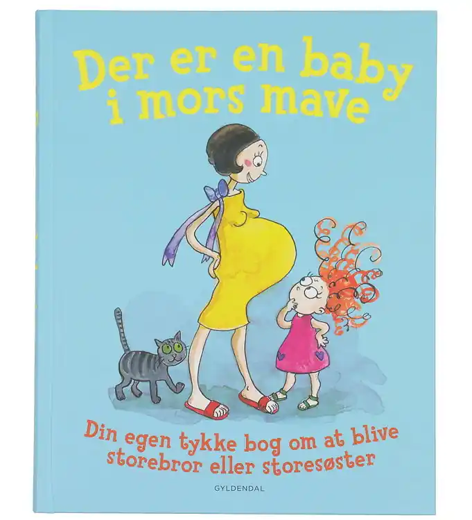 Exclusieve Aanbieding Forlaget Gyldendal Boek - Er zit een Baby in de baarmoeder van d