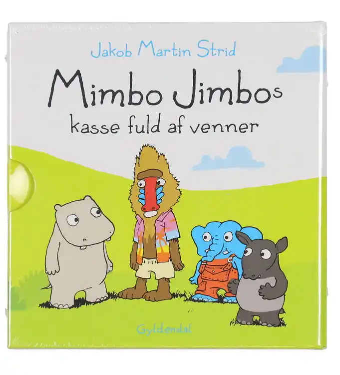 Forlaget Gyldendal Boek - Mimbo Jimbos Kisten Vol vrienden - Dan Beperkt Aanbod