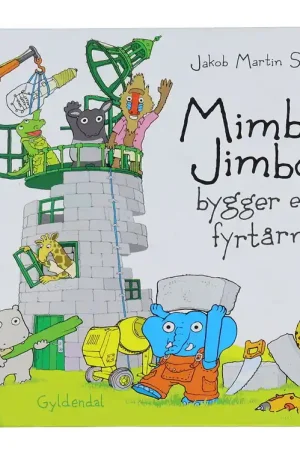 Forlaget Gyldendal Boek - Jimbo bouwt een vuurtoren - Deens Gecertificeerd