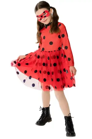 Bestel Nu Rubies Kostuum - Miraculous Ladybug Tutu Dress & Mask