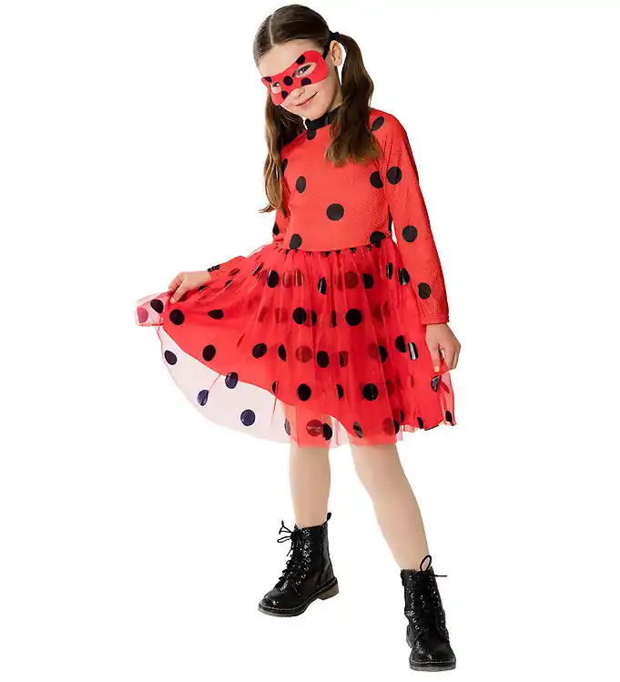 Bestel Nu Rubies Kostuum - Miraculous Ladybug Tutu Dress & Mask