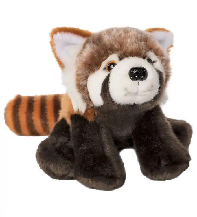 Living Nature Knuffel - 18x16 cm - Rood Pandawelpen - Oranje/Bru Shop Nu