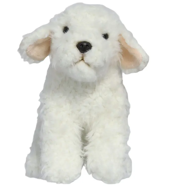 Living Nature Knuffel - 26x21 cm - Labradoodle - Cream Exclusieve Aanbieding