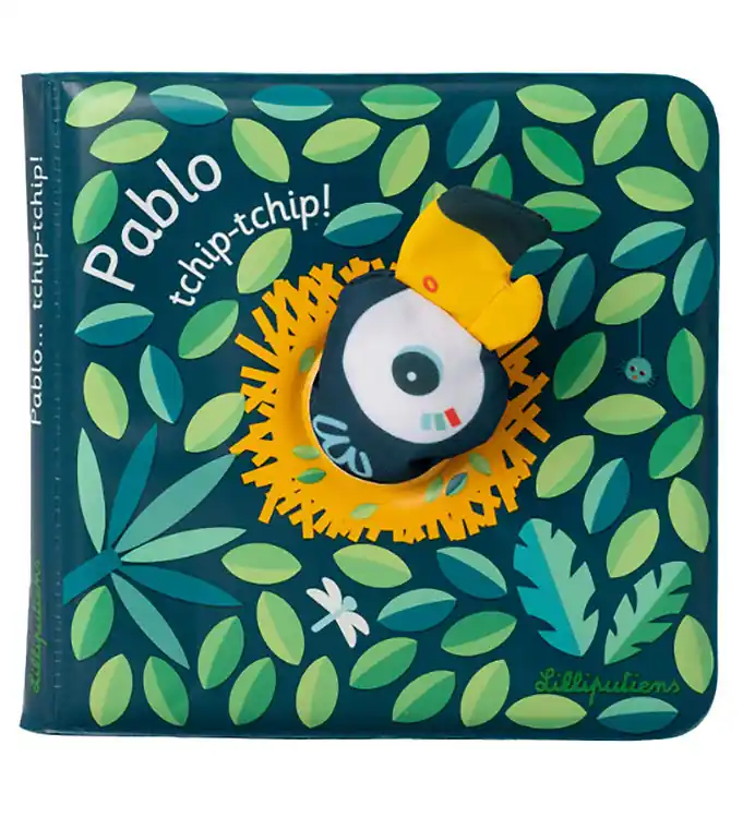Lilliputiens Badboek - Pablo de vogel Premium