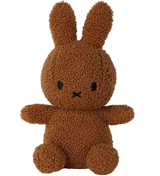 Bon Ton Toys Knuffel - 23 cm - Miffy Sitting Tiny Teddy - Kaneel Beperkte Voorraad