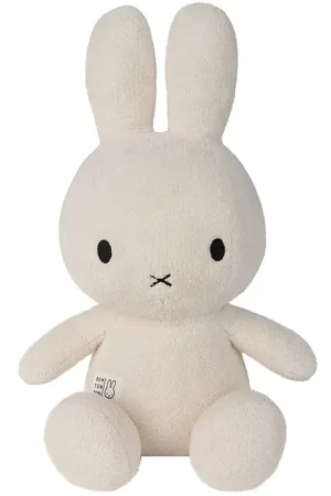 Weekendaanbieding Bon Ton Toys Knuffel - 50 cm - Miffy Sitting Terry - Cream