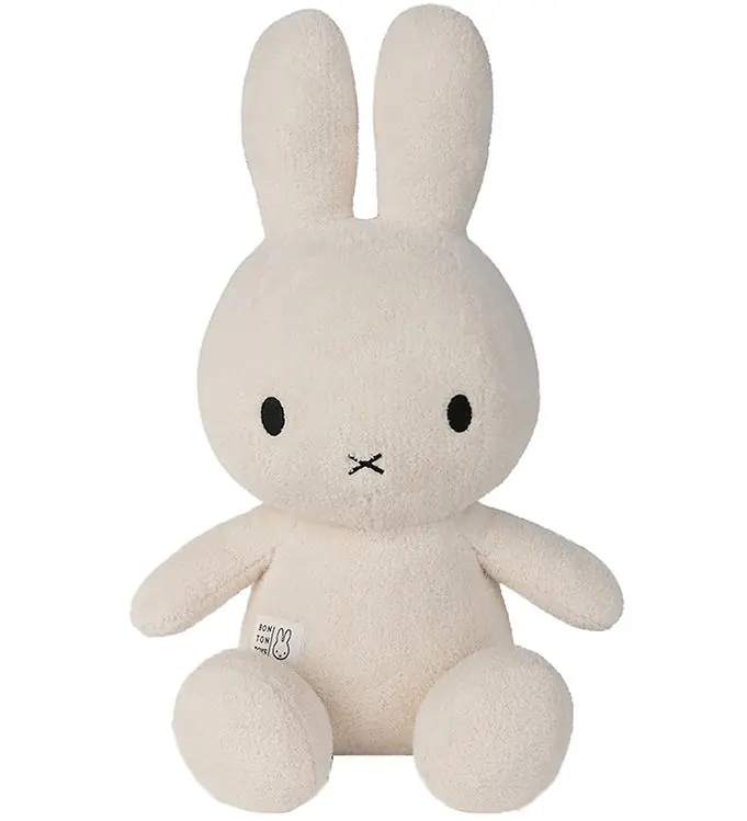 Weekendaanbieding Bon Ton Toys Knuffel - 50 cm - Miffy Sitting Terry - Cream