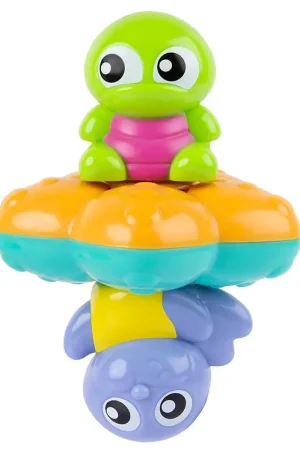 Actieprijs Playgro Badspeelgoed - ondersteboven Turtle