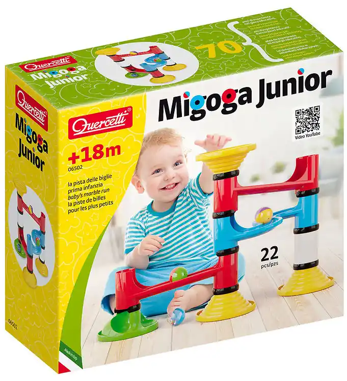 Quercetti Knikkerbaan - Migoga Junior - 22 Onderdelen Superprijs