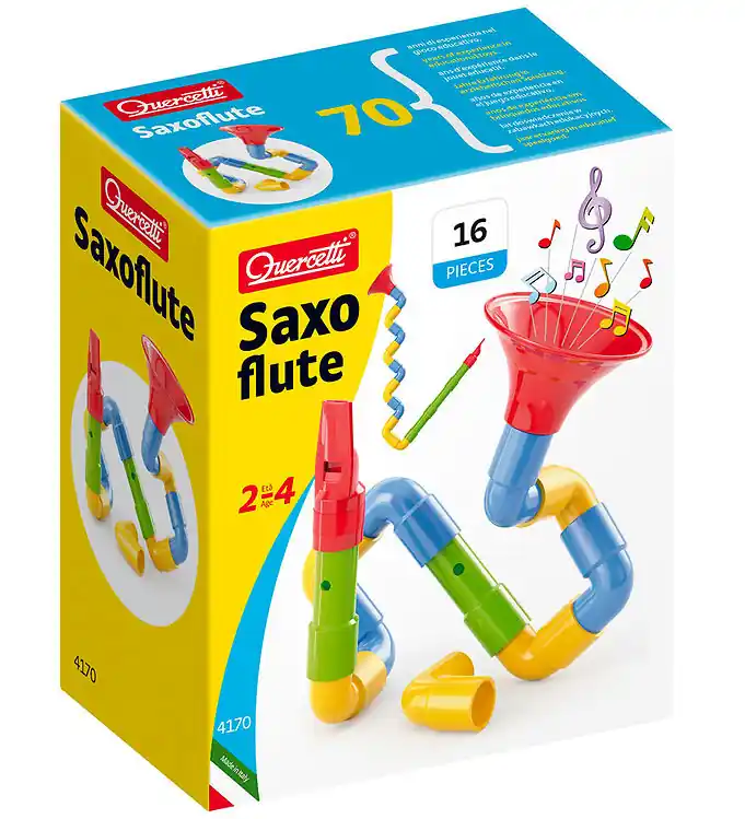 Quercetti Saxofoon - Zelf bouwen - 16 Onderdelen - 4170 Koop Vandaag