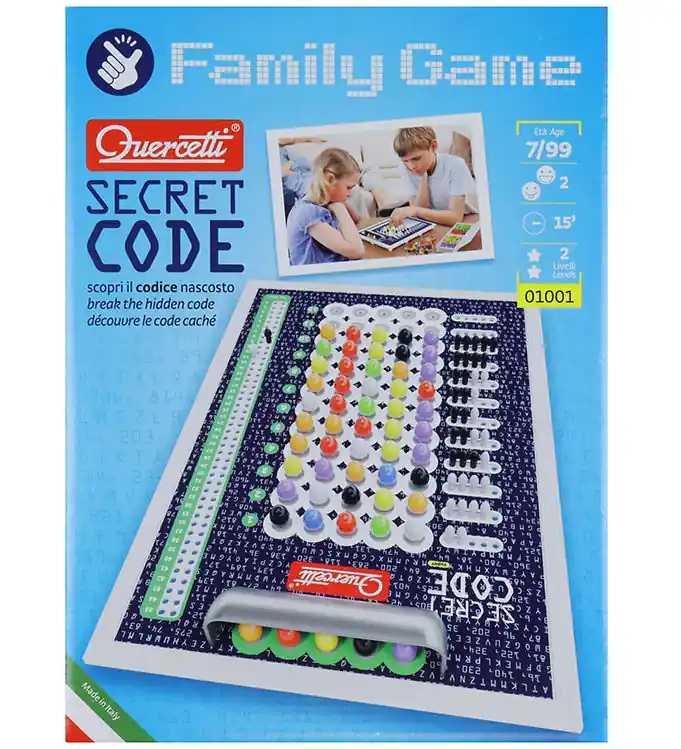 Quercetti Spel - Geheime code Tijdelijk Beschikbaar
