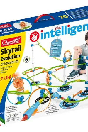 Exclusieve Aanbieding Quercetti Knikkerbaan - Skyrail Evolution Ottovolante Multiway R