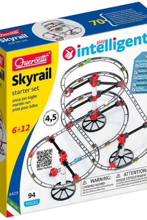 Express Levering Quercetti Knikkerbaan - Skyrail Starter Set achtbaan - 94 Onderd