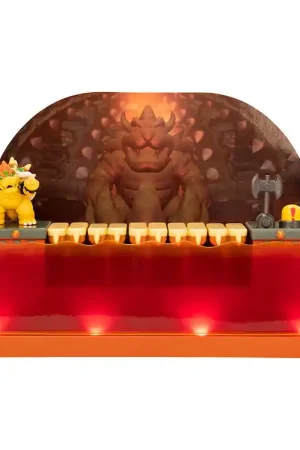 Beperkte Voorraad Super Mario Speelset m. Licht/geluid - Deluxe Bowsergevecht