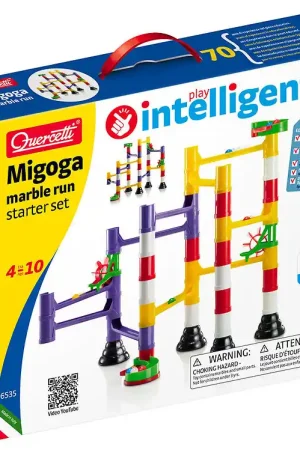 Beperkt Aanbod Quercetti Knikkerbaan - Migoga Marble Hardlopen Starter Instelle