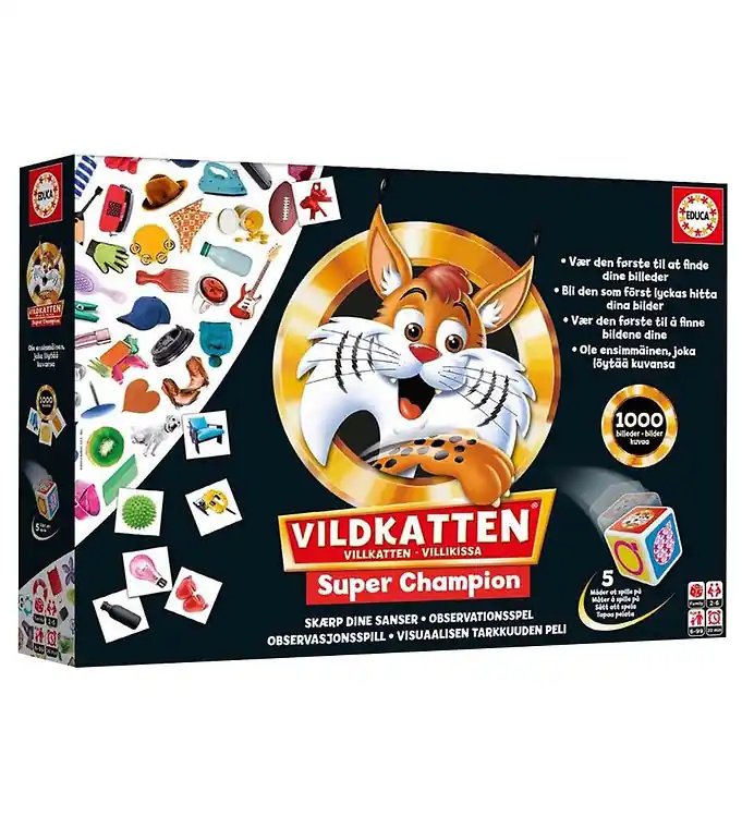 Voordeelprijs Educa Bordspel - De wilde kat Super Champion