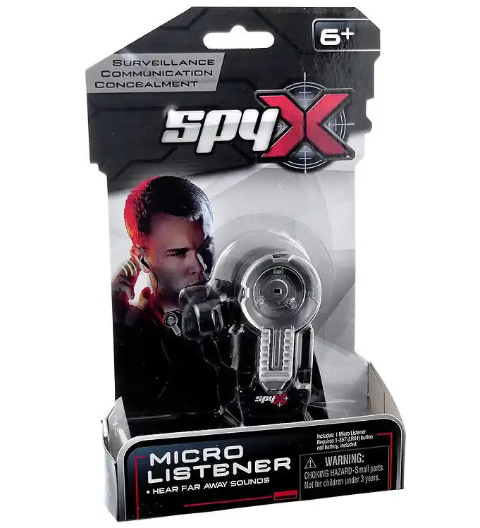 Dagaanbieding SpyX - Micro Luisteraar - Zwart