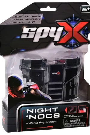 SpyX - Night 'Nocs - Zwart/Zilver Aanbieding