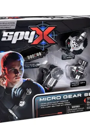 Beste Prijs SpyX - Micro Tandwielset - Zwart/Zilver