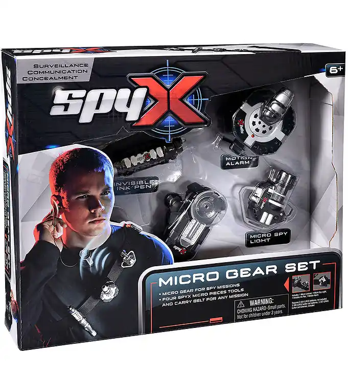 Beste Prijs SpyX - Micro Tandwielset - Zwart/Zilver