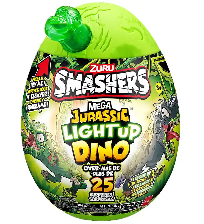 Seizoensaanbieding Smashers - Mega Jurassic Light Up Dino Egg