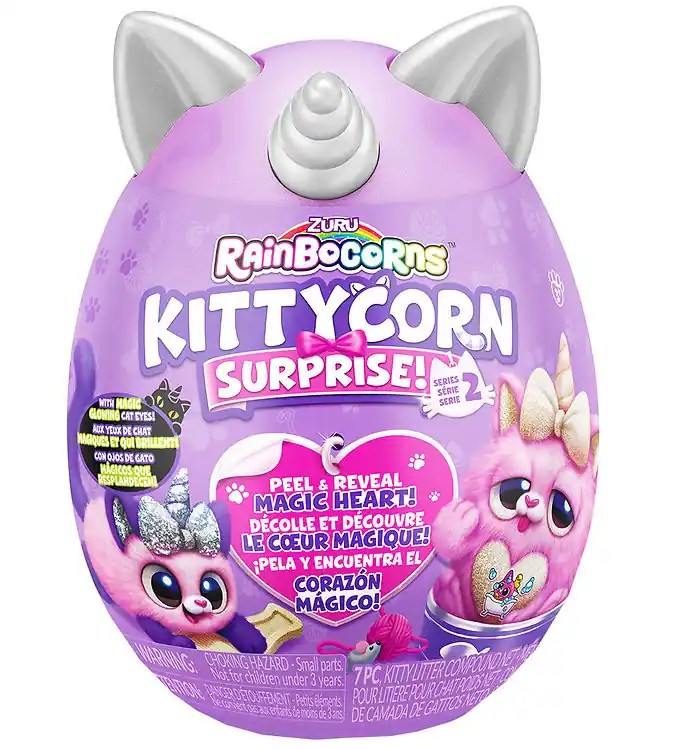 Rainbocorns Verrassing - 7 Onderdelen - 20 cm - Kittycorn - Seri Alleen Vandaag