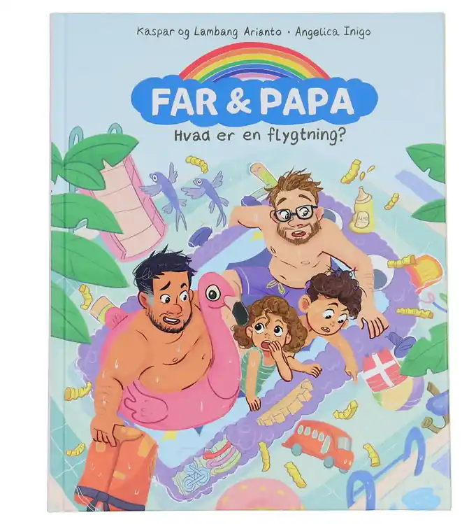 Alvilda Boek - Papa & Papa - Wat is een vluchteling? - Deens Populair