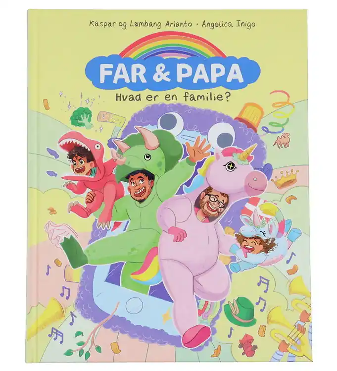 Voordeelprijs Alvilda Boek - Vader & Papa - Wat is een gezin? - Deens
