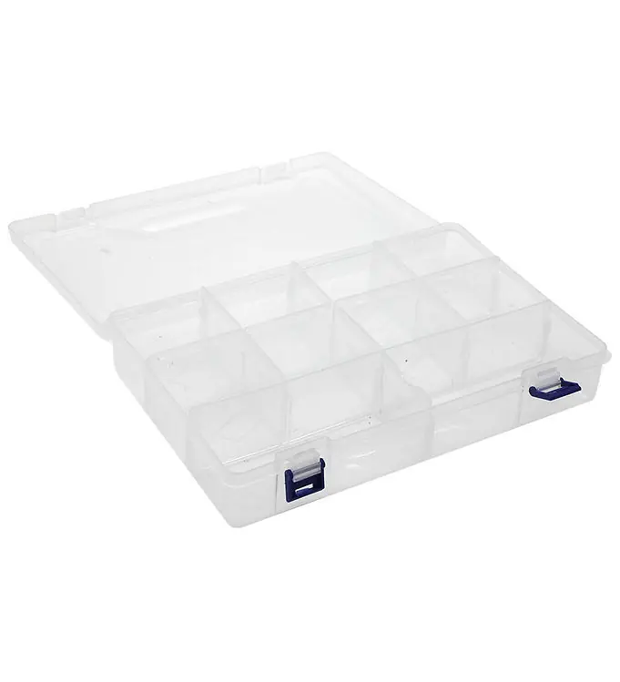 Pearl N Fun Opbergbox Tot Kralen - 30x20 cm - 10 vakken Op = Op