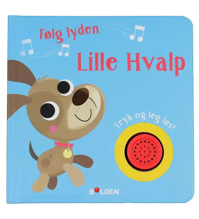 Forlaget Bolden Boek m. Audio - Volg het geluid Klein Puppy - De Must-Have