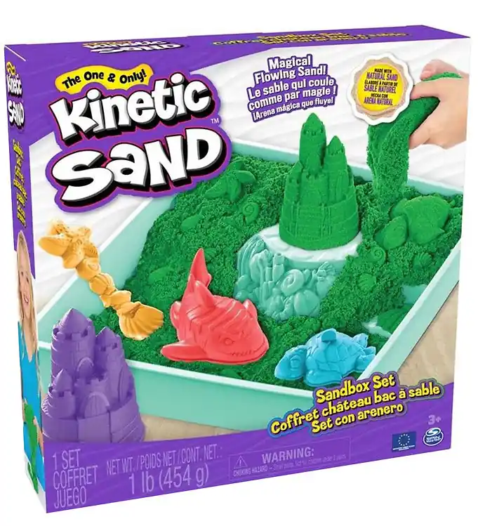 Veilige Betaling Kinetic Sand Strandset - 454 g - Groen