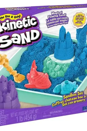 Kinetic Sand Strandset - 454 gram - Blauw Favoriet