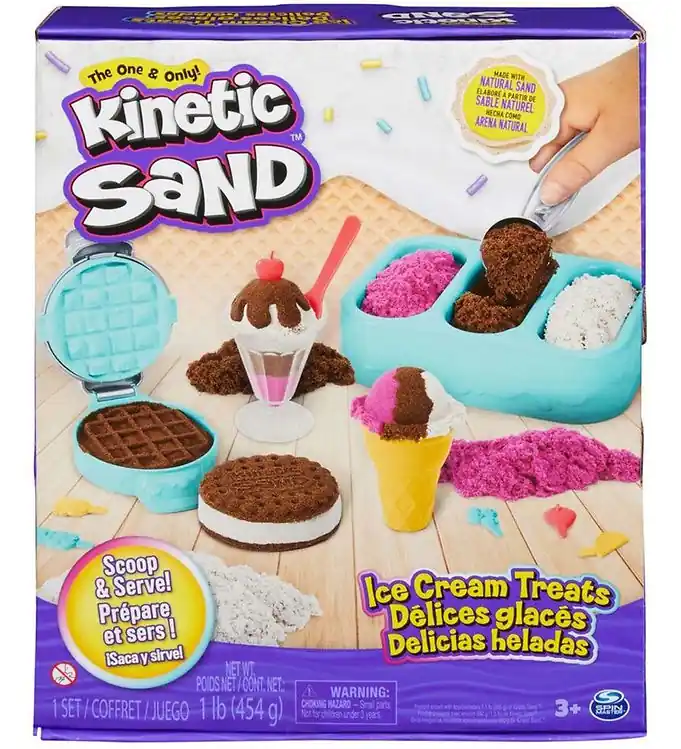 Kinetic Sand Strandset - Ice Cream Lekkernijen - 454 g Gecertificeerd